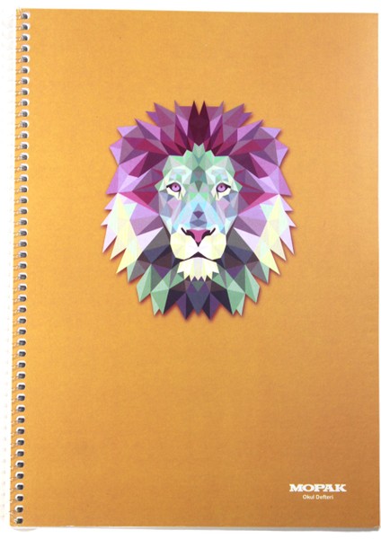 Spiralli Defter Karton Kapaklı A4 96 Yaprak Çizgili