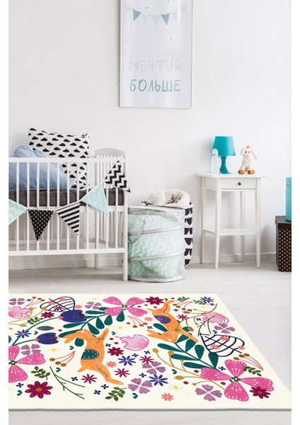 Dekoratif Özel Tasarım Yıkanabilir,ince, Kaymaz Tabanlı, Modern Halı WOOKECE1693 modelleri