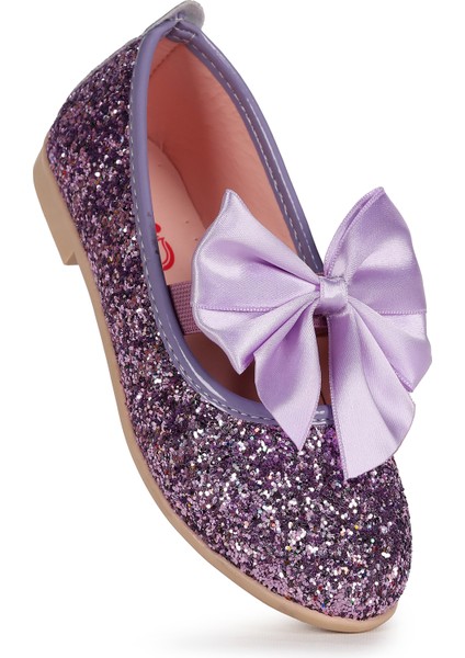 Tari Fiyonk Lastikli Kız Çocuk Babet Ayakkabı