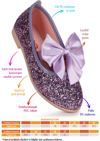 Tari Fiyonk Lastikli Kız Çocuk Babet Ayakkabı fiyatları