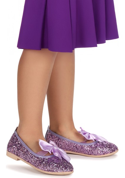 Tari Fiyonk Lastikli Kız Çocuk Babet Ayakkabı modelleri