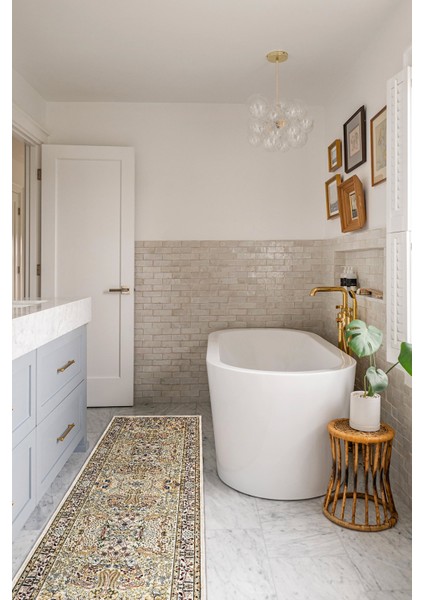 Dekoratif Özel Tasarım Yıkanabilir,ince, Kaymaz Tabanlı, Modern Halı KECE-FR16 fırsatları