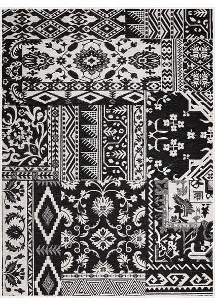 Dekoratif Özel Tasarım Yıkanabilir,ince, Kaymaz Tabanlı, Modern Halı KECE-FR89