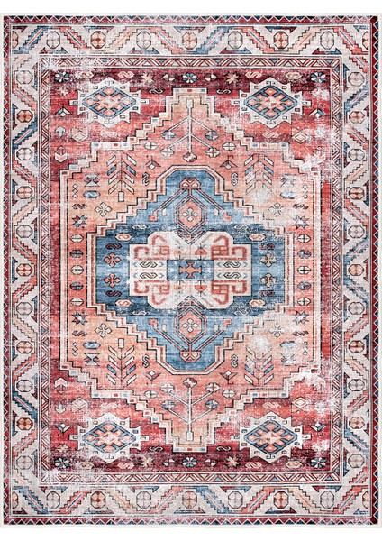 Dekoratif Özel Tasarım Yıkanabilir,ince, Kaymaz Tabanlı, Modern Halı KECE-FR122