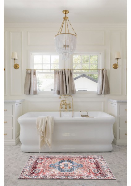 Dekoratif Özel Tasarım Yıkanabilir,ince, Kaymaz Tabanlı, Modern Halı KECE-FR122 fırsatları