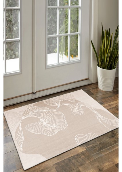 Dekoratif Özel Tasarım Yıkanabilir,ince, Kaymaz Tabanlı, Modern Halı INFKECE19 modelleri