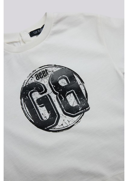 Bg Store Erkek Bebek Ekru Tshirt