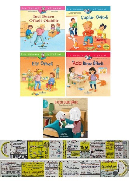 Çocuk Öykü / 5 Kitap Set (Matematik Öğreten Cetvel)