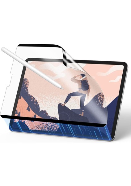 Kağıt Hissi Mıknatıslı Çıkarılabilir 10.2 Ekran Koruyucu Pro 13 2024 Mat Ekran Koruyucu Çizim ve Yazma Ince Nano Air 4-5 10.9 Ekran Koruyucu Paper Hissi (Apple iPad 10.2 Paper)
