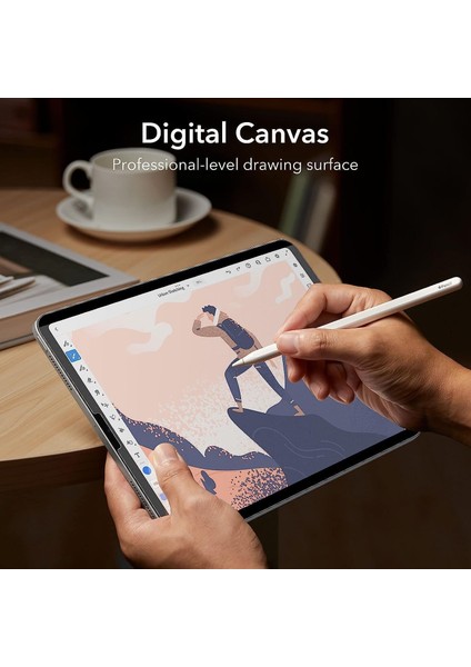 Kağıt Hissi Mıknatıslı Çıkarılabilir 10.2 Ekran Koruyucu Pro 13 2024 Mat Ekran Koruyucu Çizim ve Yazma Ince Nano Air 4-5 10.9 Ekran Koruyucu Paper Hissi (Apple iPad 10.2 Paper)