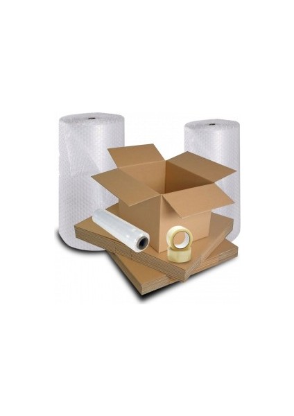 45X45X25CM Çift Oluklu Dopel 10 Adet Taşıma Kolisi fırsatları