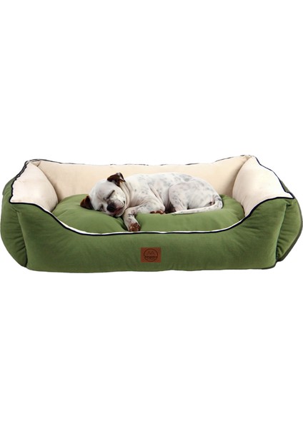 Lucy, Çift Taraflı Minderli, Ultra Yumuşak, Kaydırmaz Tabanlı, Yıkanabilir Kedi ve Köpek Yatağı