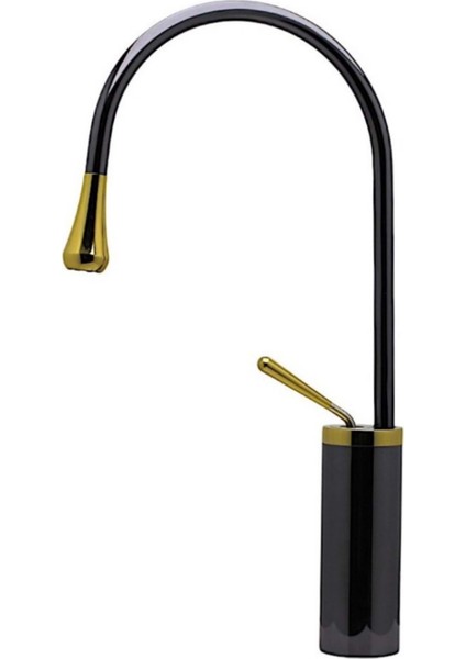 Damla Çanak Lavabo Bataryası Füme 093001