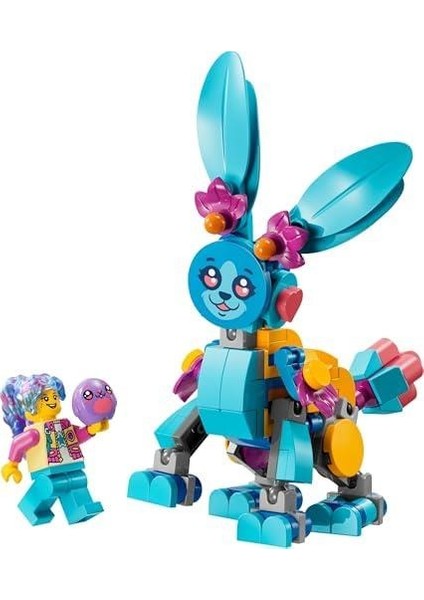 Dreamzzz Bunchu’nun Yaratıcı Hayvan Maceraları 71488-7 Yaş ve Üzeri Çocuklar Için Oyuncak Tavşan Içeren Yaratıcı Oyuncak Yapım Seti, Doğum Günü Hediyesi (143 Parça)