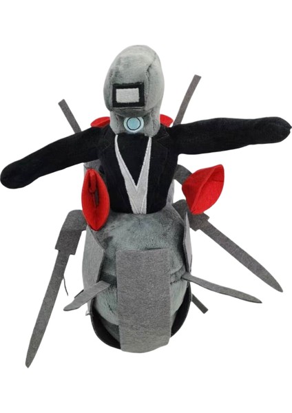 Skibidi Tuvalet Serisi Ares Monitör Peluş Oyuncak Çocuk Hediye 30CM (Yurt Dışından)