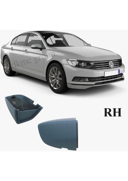 PASSAT B8 SEDAN 2015-2018 MODEL ARASI UYUMLU ÖN SAĞ YOLCU TARAFI DIŞ KAPI KOLU KAPAĞI BADEMİ ASTARLI