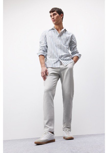 Jogger Pantolon Esnek Basic Düz Beli Bağcıklı Cepli Düz Paça C6022AX25SP