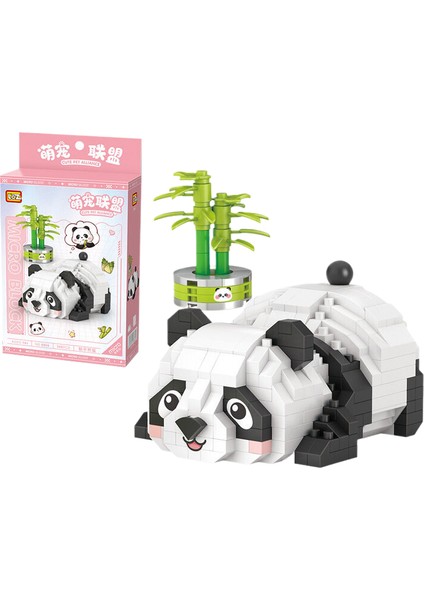 Loz Mini Yalan Panda Çocuk Oyuncak Yapım Seti 340 Parça (Yurt Dışından)