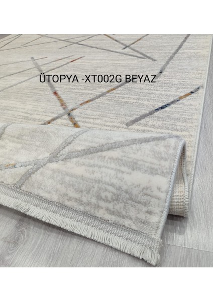 Decoser Ütopya Koleksiyonu Dokuma Halı DH002G Beyaz