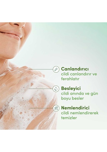 Nemlendirici Duş Jeli Avokado Yağı ve Kalendula Özü 450 ml X3
