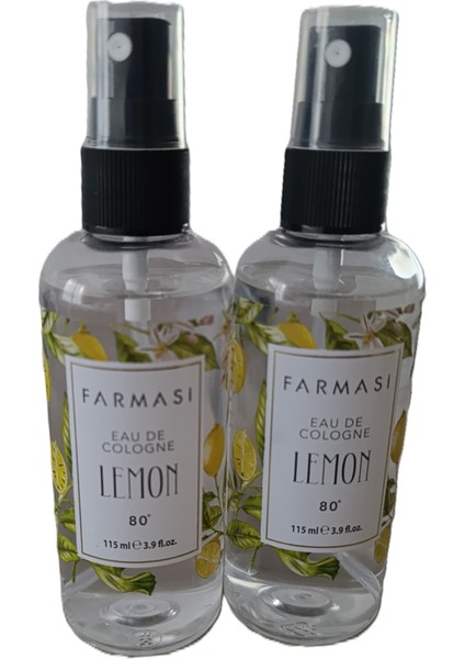 Sprey Limon Kolonyası 115 ml 2 Li