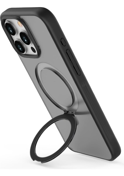 Apple iPhone 13 Kılıf Magsafe Uyumlu Standlı Darbe Emici Mat Lüx Kapak Tb-03 fiyatları