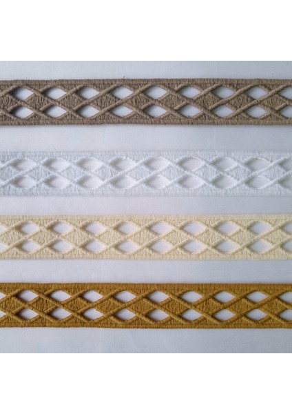 Baklava Desenli Şerit Nakış Kurdele Model (6 Metre ) fiyatları