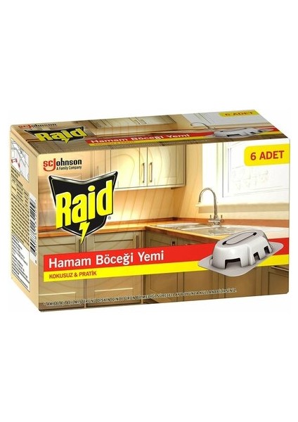 6 Parça Hamam Böcek Yemi (4741)