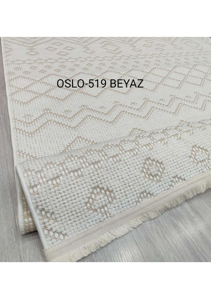 Oslo Koleksiyonu Dokuma Halı DH519 Beyaz