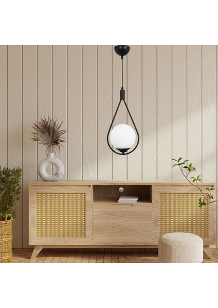 Yıldız Home Damla Uyum Siyah-Beyaz Camlı Avize modelleri