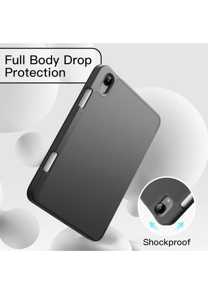 iPad Mini 7 A17 Pro Kılıf Uyku Modlu Smart Pen Slot Charging Case modelleri