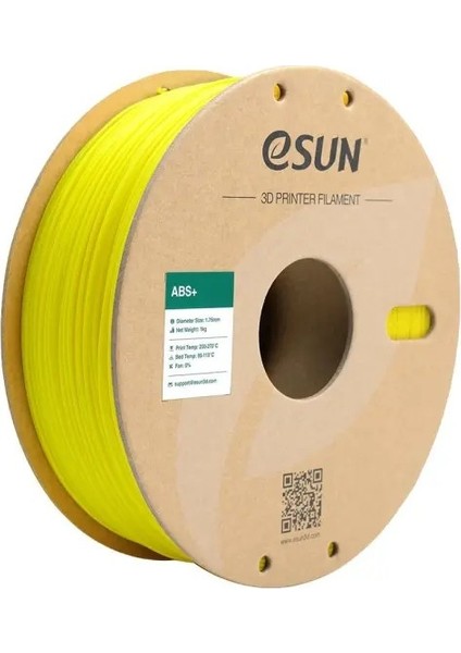 Abs+ Sarı Filament 1.75MM 1 kg