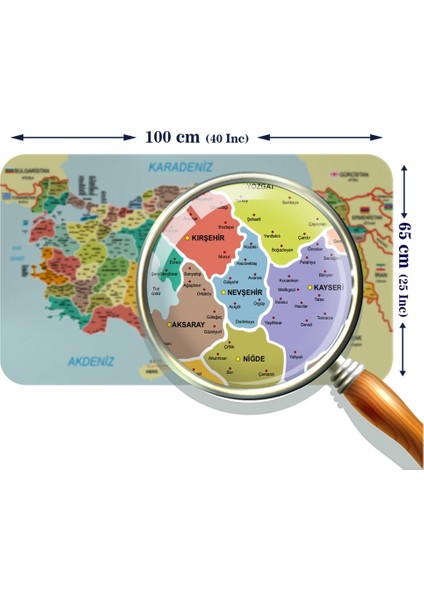 - Eğitici - Öğretici Dünya ve Türkiye Haritası Çocuk Odası Duvar STICKER-60X105-3888 indirimleri