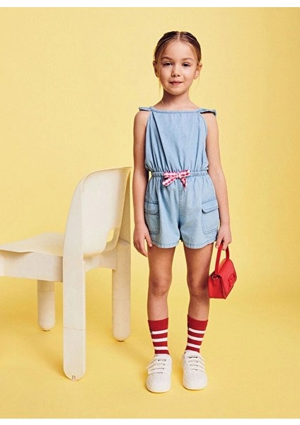 Unıted Colors Of Benetton Kız Bebek Tulum 4DHJGT00F