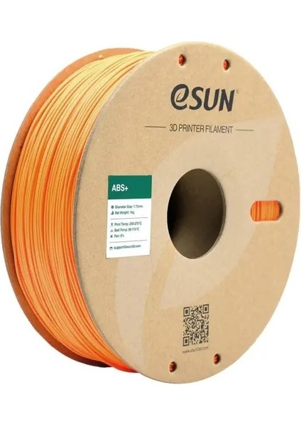 Abs+ Turuncu Filament 1.75MM 1 kg
