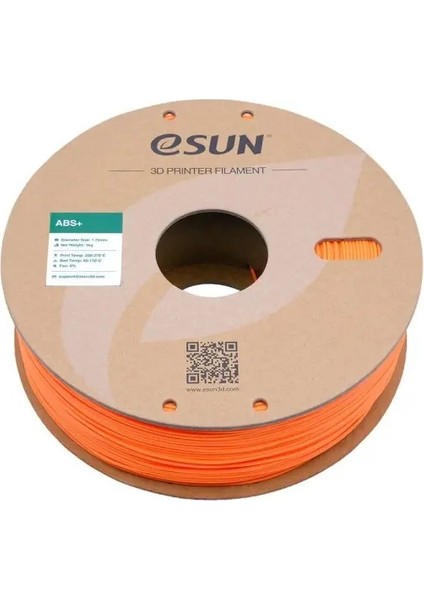 Abs+ Turuncu Filament 1.75MM 1 kg