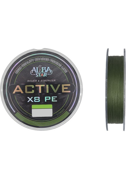 Active 8x Ip Misina L.green 0.18MM - 300M - 18KG