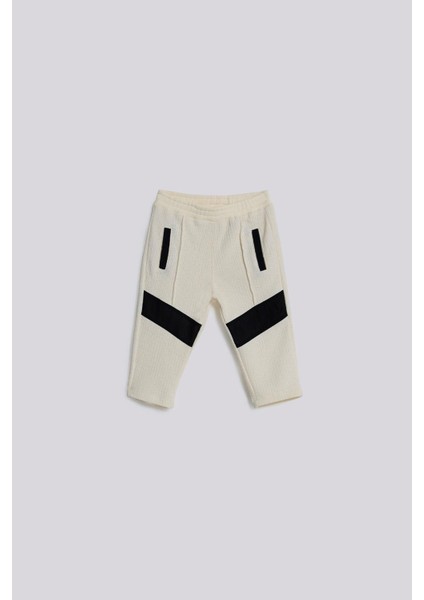 Bg Store Erkek Bebek Ekru Eşofman Altı