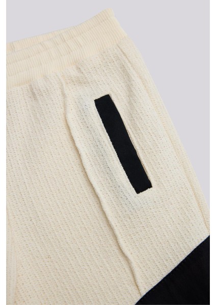 Bg Store Erkek Bebek Ekru Eşofman Altı modelleri