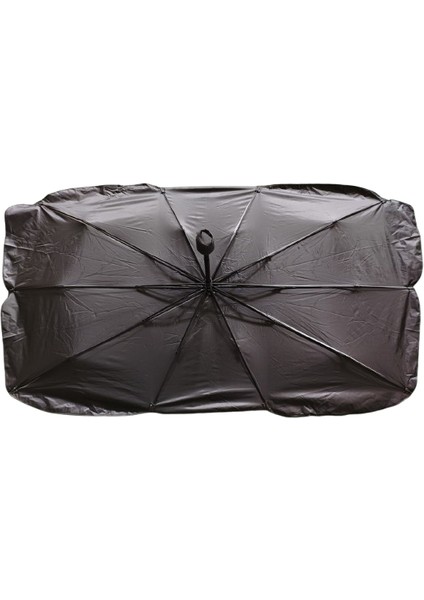 Tüm Araçlar Için Araba Ön Cam Güneşlik Katlanabilir Güneşlik Şemsiye Ön Cam Gölgelik 140CM x 77 cm