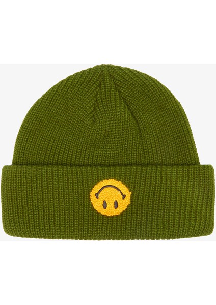 Smiley Upside Down Beanie.blk