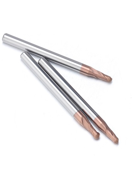 Iki Ağızlı Küre Elmas Freze - 2 Flutes Ball Nose
