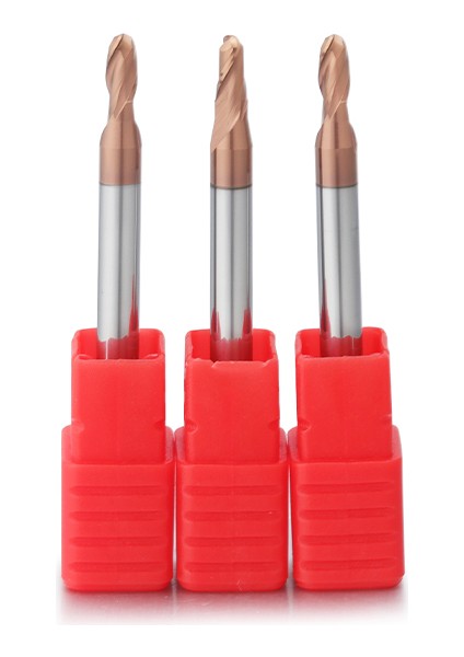 Iki Ağızlı Küre Elmas Freze - 2 Flutes Ball Nose modelleri