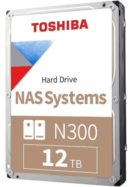 Toshıba N300 12 Tb N300 7200RPM Sata3 256MB 7/24 1-8 Yuvalı Nas Için