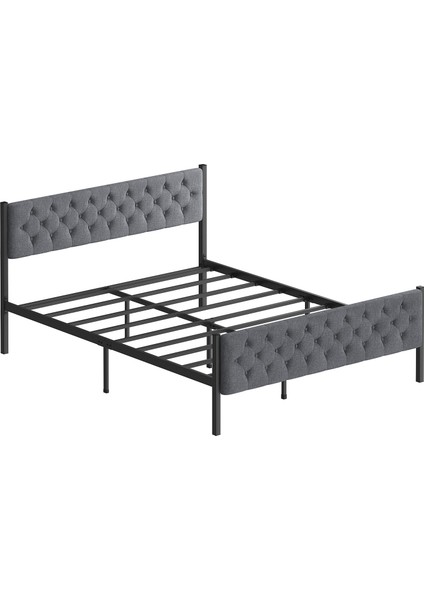 Karyola, Stil Metal Karyola, 150 x 200 cm , Kapitone Işlemeli Karyola indirimleri