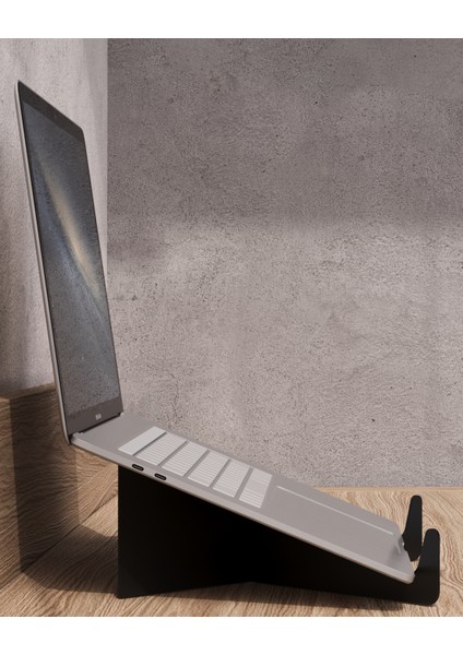 Laptop Bilgisayar Altlığı-Sehpası Metal Tasarım Demonte 2 Parça