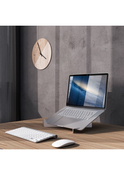 Laptop Bilgisayar Altlığı-Sehpası Metal Tasarım Demonte 2 Parça