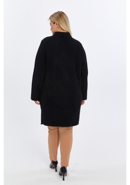 Triko Büyük Beden Kadın Yumuşak Çok Kalın Yüksek Kalite Anne Uzun Kışlık Hırka indirimleri