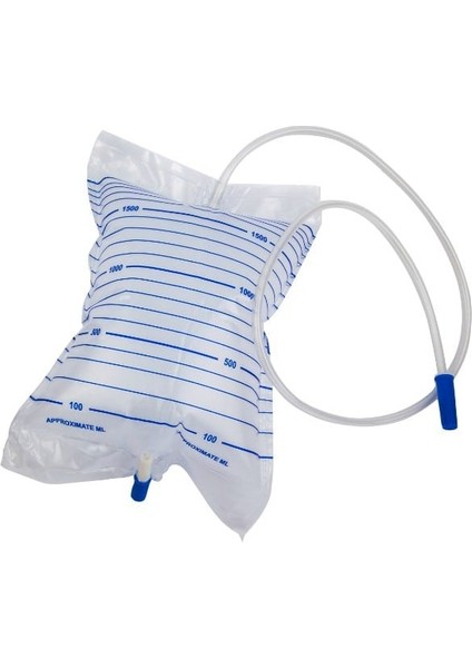 Düz Musluklu Idrar Torbası 5 Adet