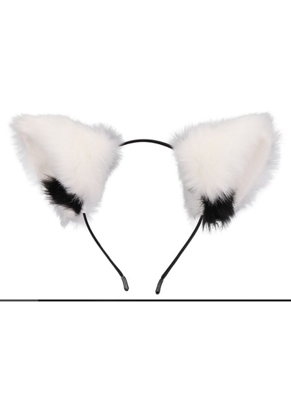 Kedi Kulakları Çan Saç Bandı Cos Catgirl Saç Aksesuarları (Yurt Dışından)